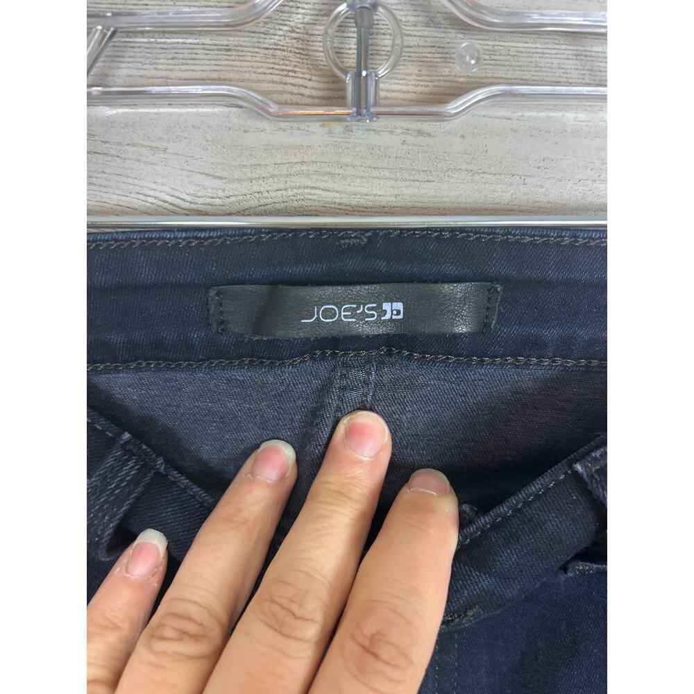 Joe's Womens 26 Dark Wash Skinny Ankle Jeans Stretch Mid Rise Denim Casual - Picture 4 of 5